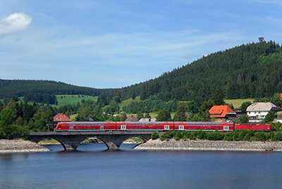 Schluchsee mit Riesenbühlturm