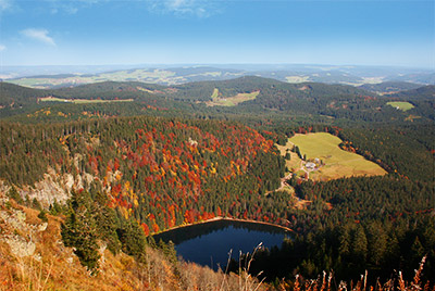 Feldsee vom Feldberg aus